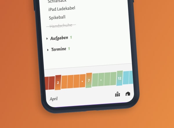 Handy mit einer App